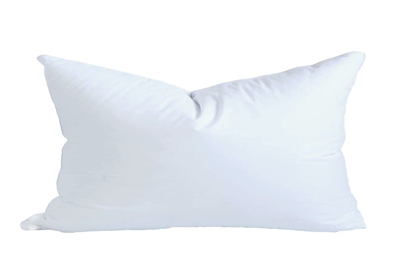 MoonRest 14x22 Inch Synthetic Down Alternative Square Pillow Insert Form Stuffer for Sofa Shams  Decorative Throw Pillow  Cushion and Bed Pillow Stuffing - Hypoallergenic 14X 22 - Image 1